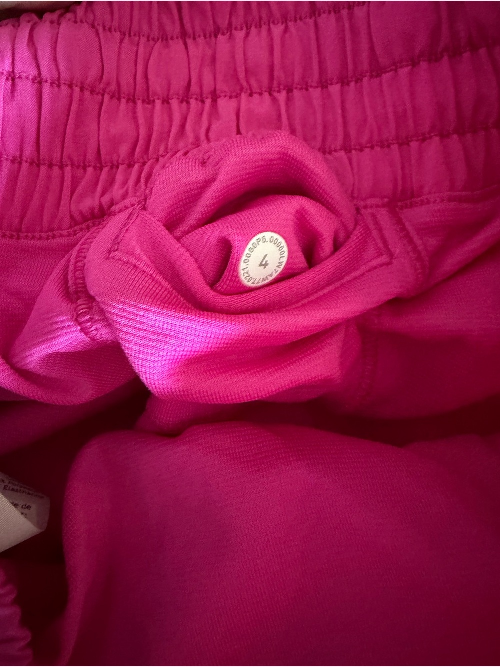 NWT Lululemon Hotty Hot HR short Sonic Pink 4” inseam - Picture 7 of 9